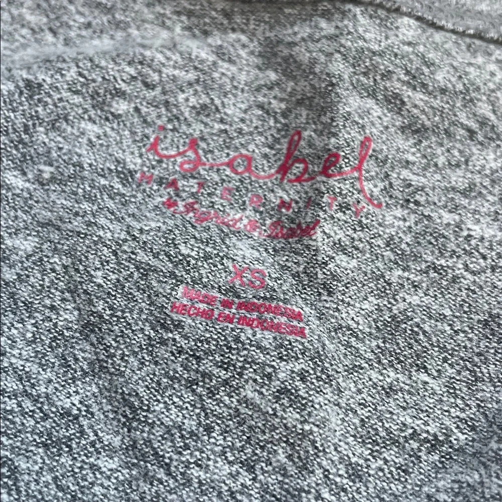 Isabel Maternity by Ingrid & Isabel Gray dress and nursing dresses - Picture 2 of 5